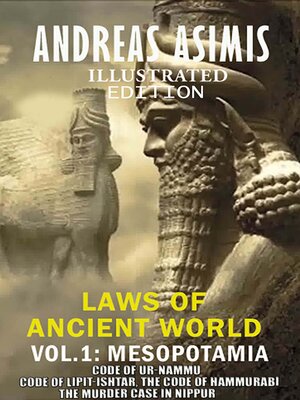cover image of Andreas Asimis. Laws of Ancient World Volume 1